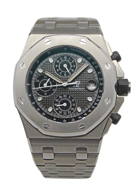 audemars piguet titanium royal oak|rolex royal oak.